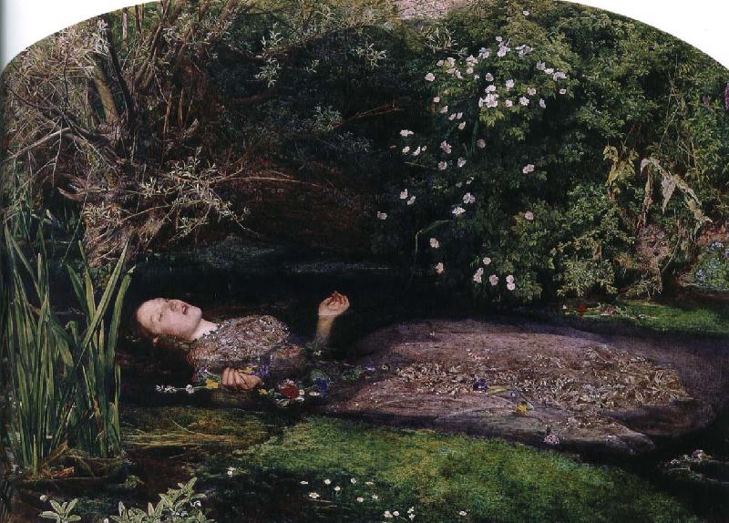 Sir John Everett Millais ofelia Germany oil painting art